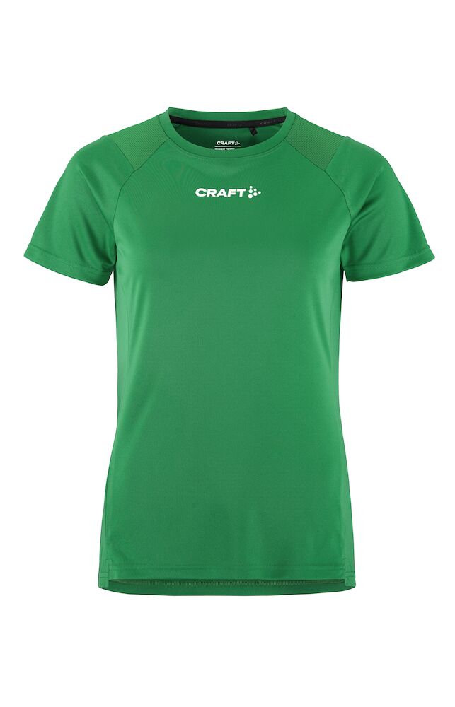 Rush 2.0 Ss Tee W Team Green XS