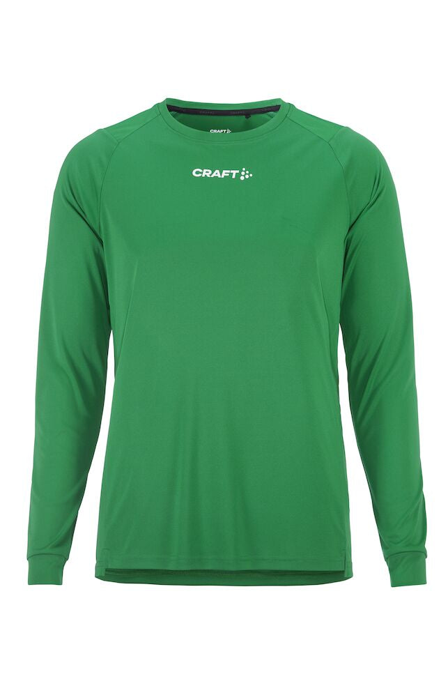 Rush 2.0 Ls Tee M Team Green XS