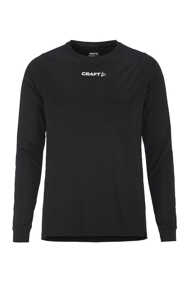 Rush 2.0 Ls Tee M Black XS