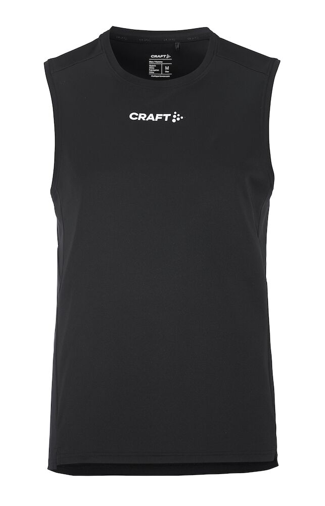 Rush 2.0 Singlet M Black XS