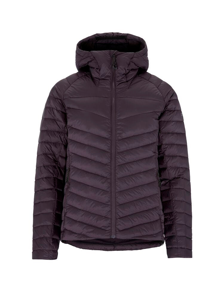 Adv Explore Lt. Down Jkt W Dk Plum XS