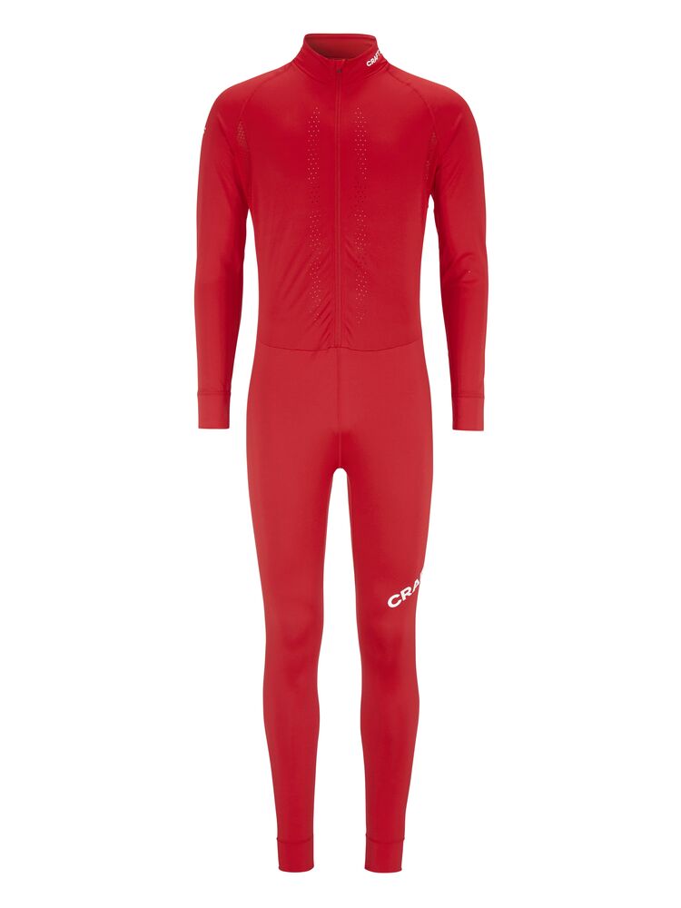 Adv Nordic Ski Club Race Suit M Bright Red/White X