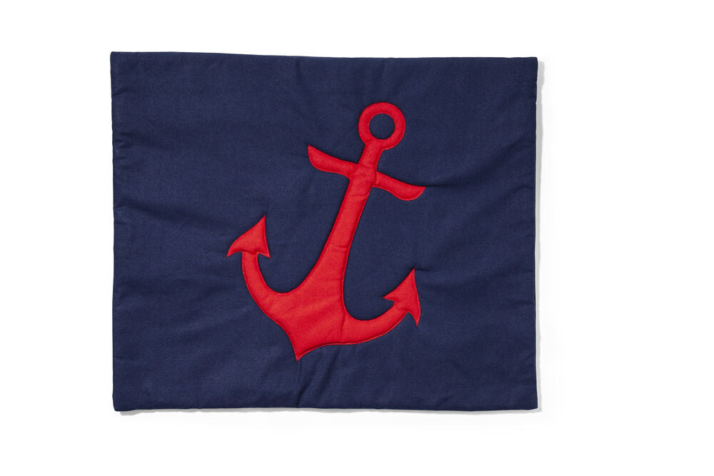 LNV Pillow C Quilted Anchor Red 0