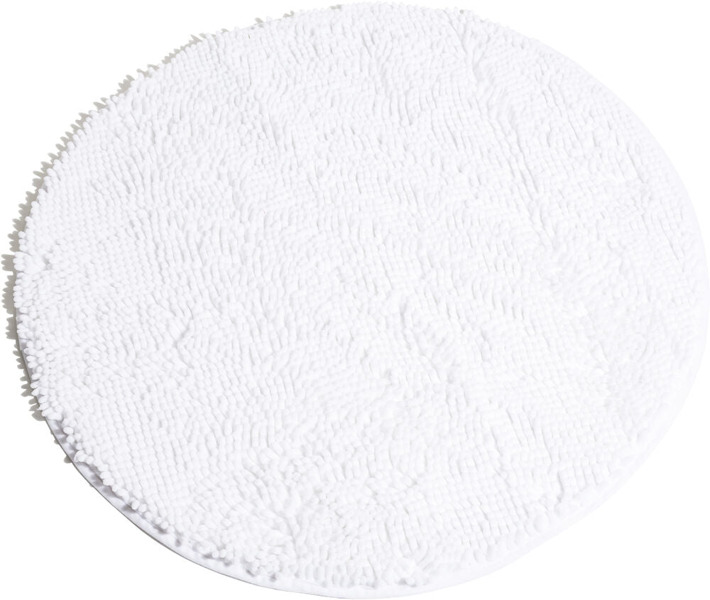 Bath Mat Round White 0