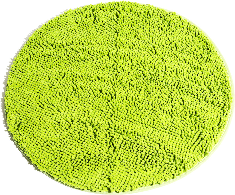 Bath Mat Round Apple Green 0