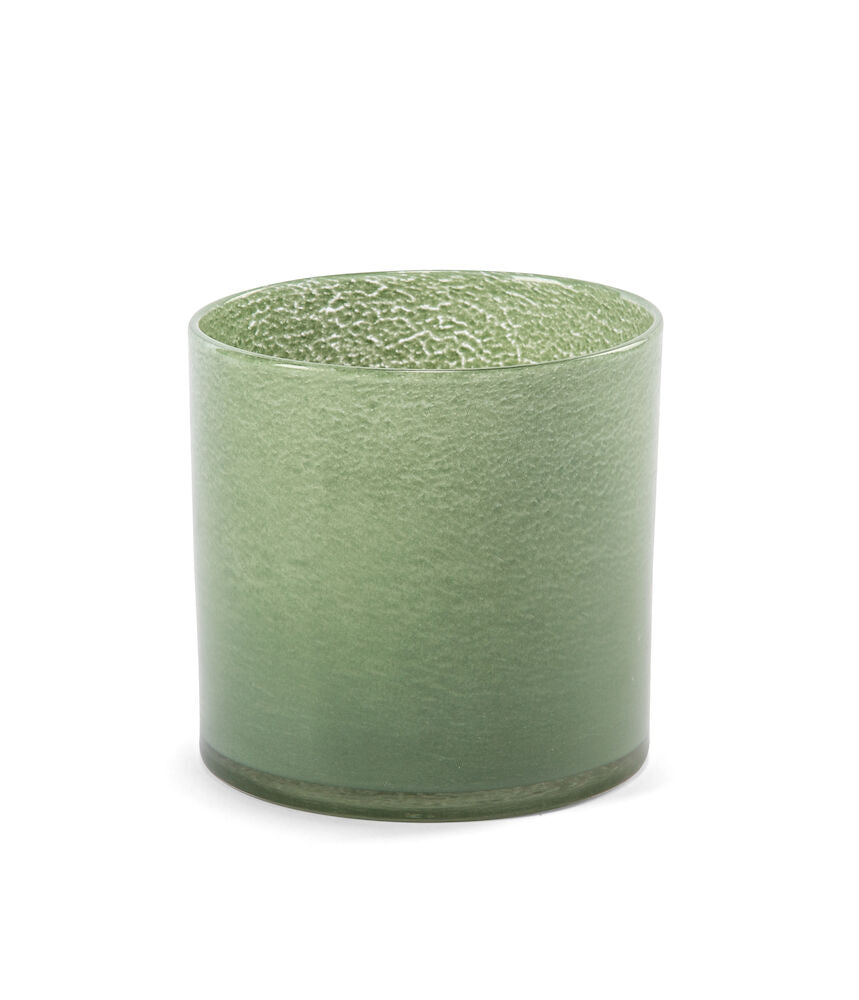 Glass Lantern Large Dark Green One size