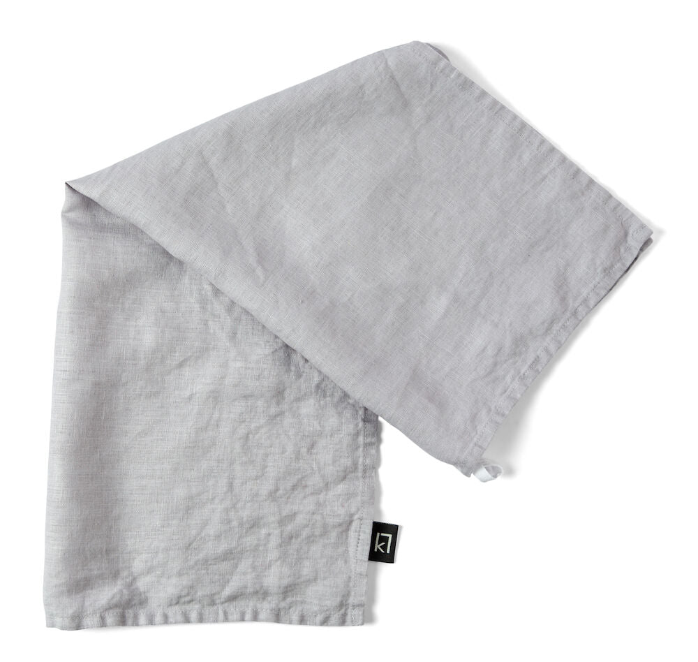 KL Washed Linen Light Grey 46x46cm