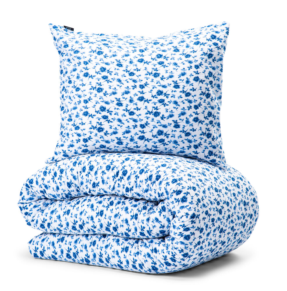 Bed Set Fagerhult Seersucker Light Blue 150x210cm