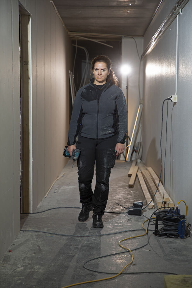 2326 Microfleece jakke Dame