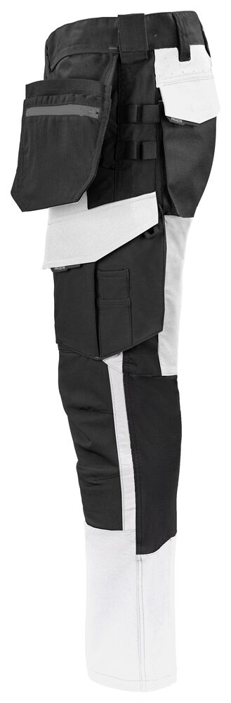 5551 Håndverksbukse Stretch White