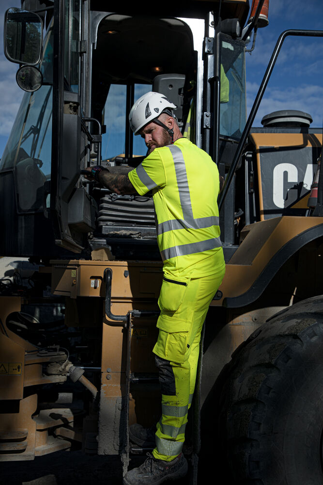 6527 Håndverksbukse i 37,5™ EN ISO 20471 Kl 2