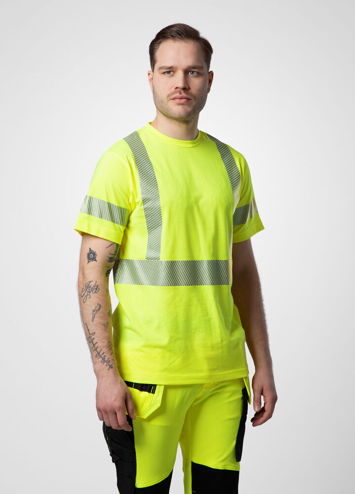 6013 T-shirt EN ISO 20471 Kl 3/2
