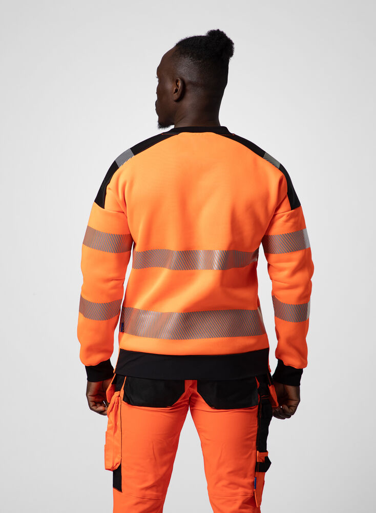 6108 Sweatshirt EN ISO 20471 Kl 3/2