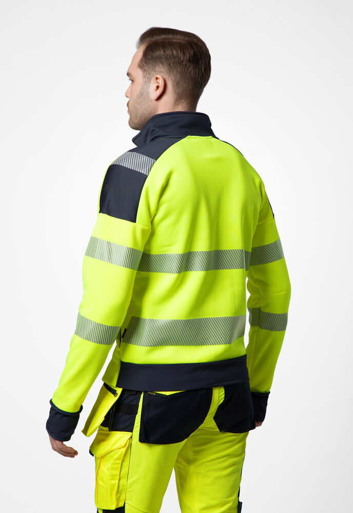 6109 Sweatshirt EN ISO 20471 Kl 3/2