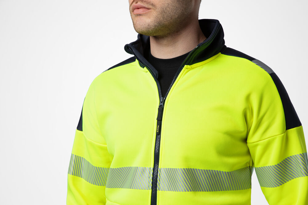 6109 Sweatshirt EN ISO 20471 Kl 3/2