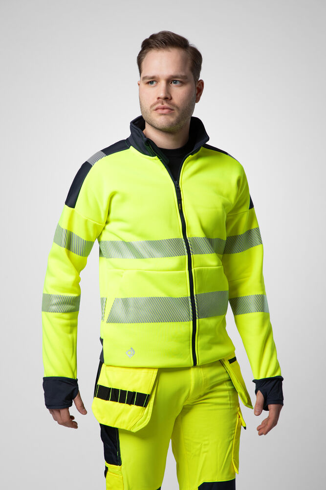 6109 Sweatshirt EN ISO 20471 Kl 3/2
