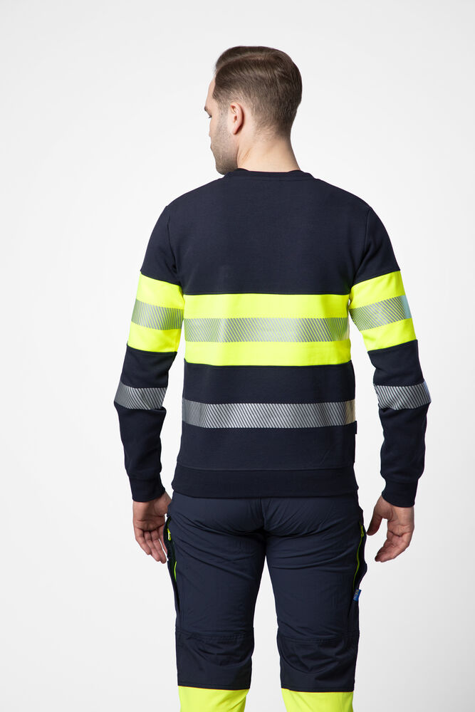 6129 Sweatshirt EN ISO 20471 Kl 1