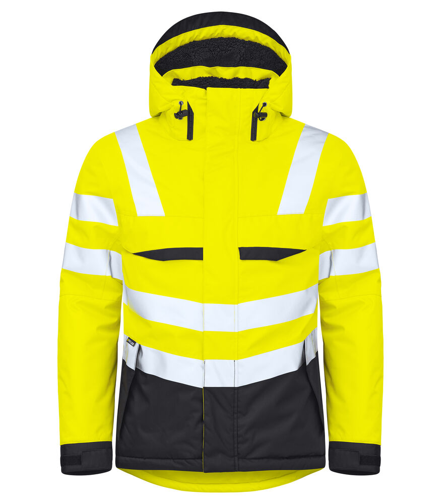 6425 Lined Jacket KL. 3 Yellow/Black XS