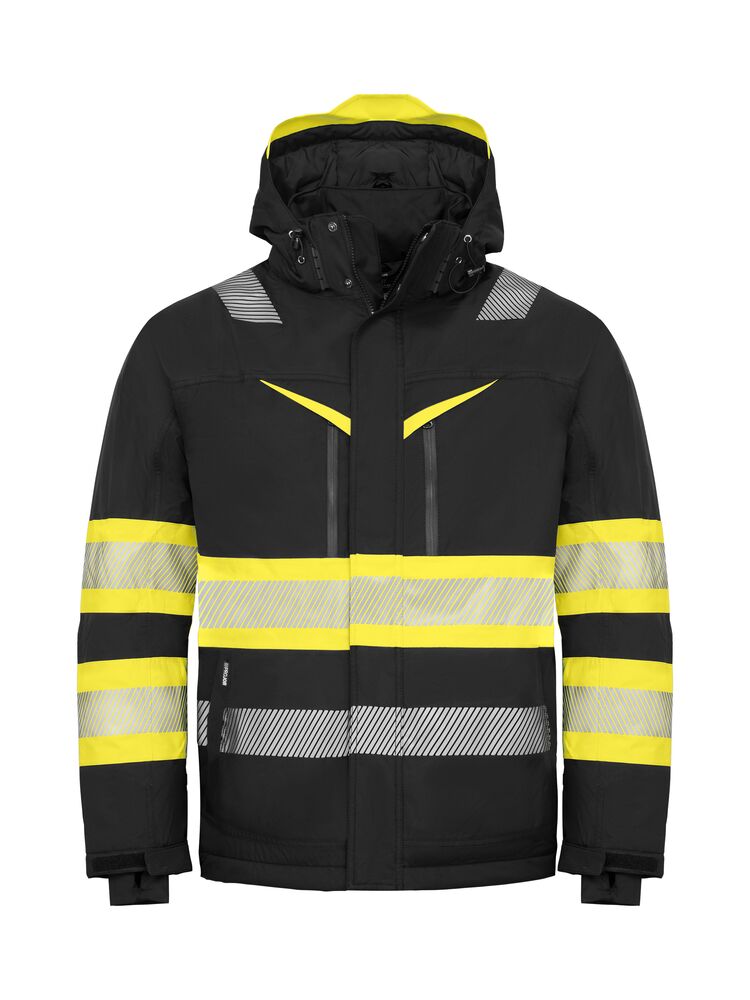 6446 Padded Jacket Cl 1 Yellow/Black XS