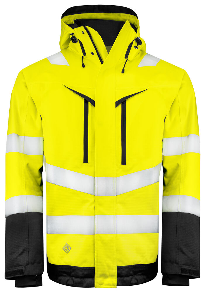 6453 Padded Jacket Yellow/Black XS