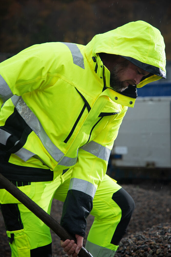 6453 Funksjonsjakke EN ISO 20471 KLASSE 3 Fôret