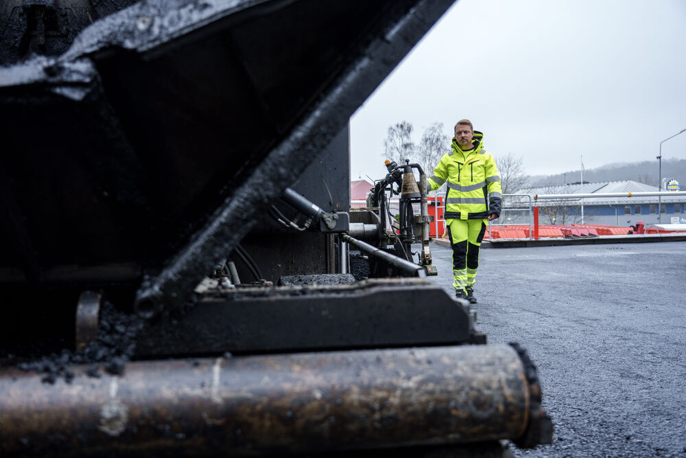 6571 Håndverksbukse Stretch EN ISO 20471 Kl 2