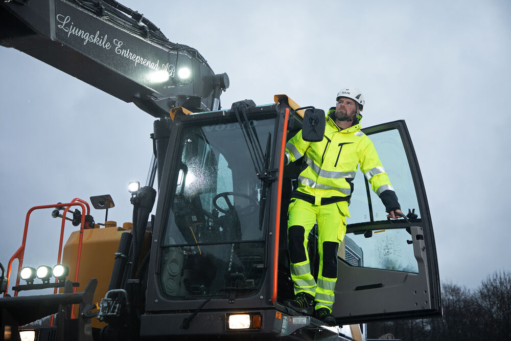 6453 Funksjonsjakke EN ISO 20471 KLASSE 3 Fôret