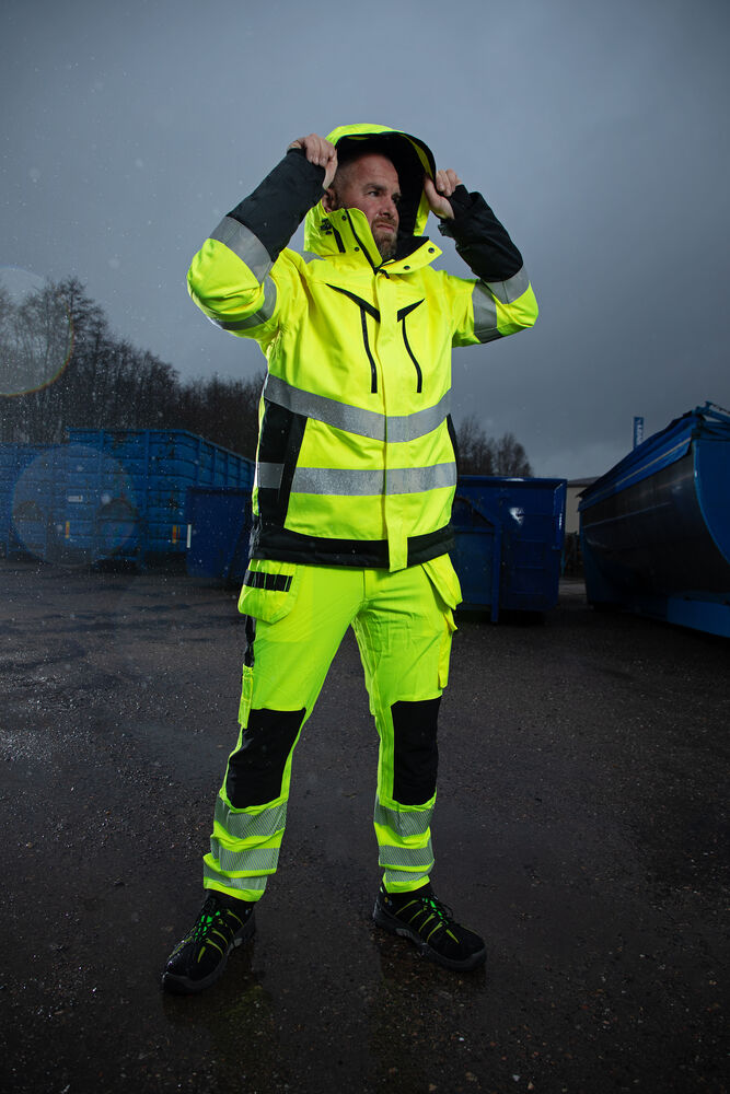 6453 Funksjonsjakke EN ISO 20471 KLASSE 3 Fôret