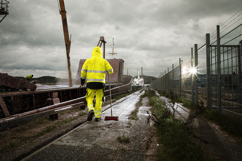 6527 Håndverksbukse i 37,5™ EN ISO 20471 Kl 2