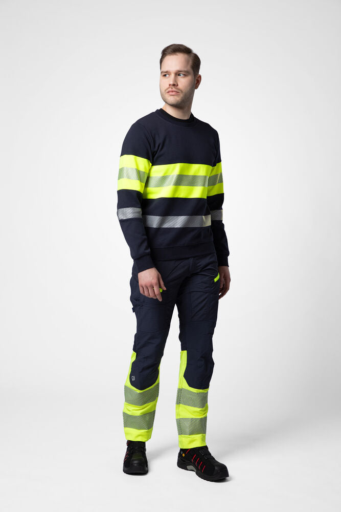 6129 Sweatshirt EN ISO 20471 Kl 1