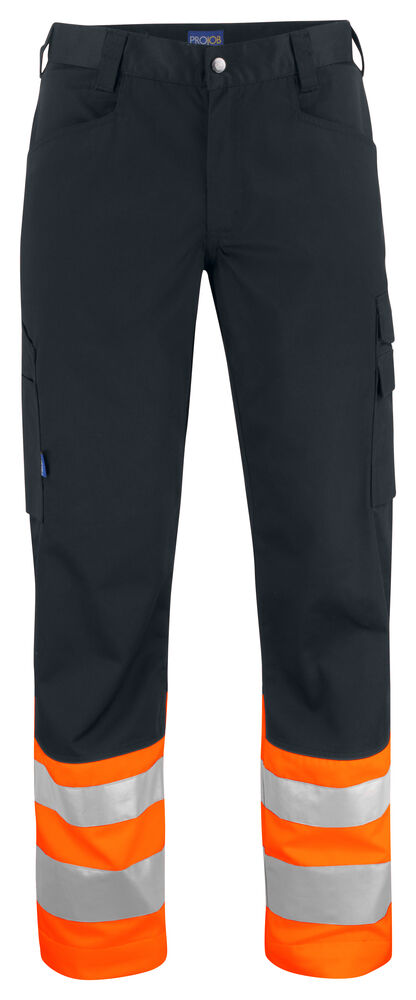 6533 Pants HV CL. 1 Orange/Black C54