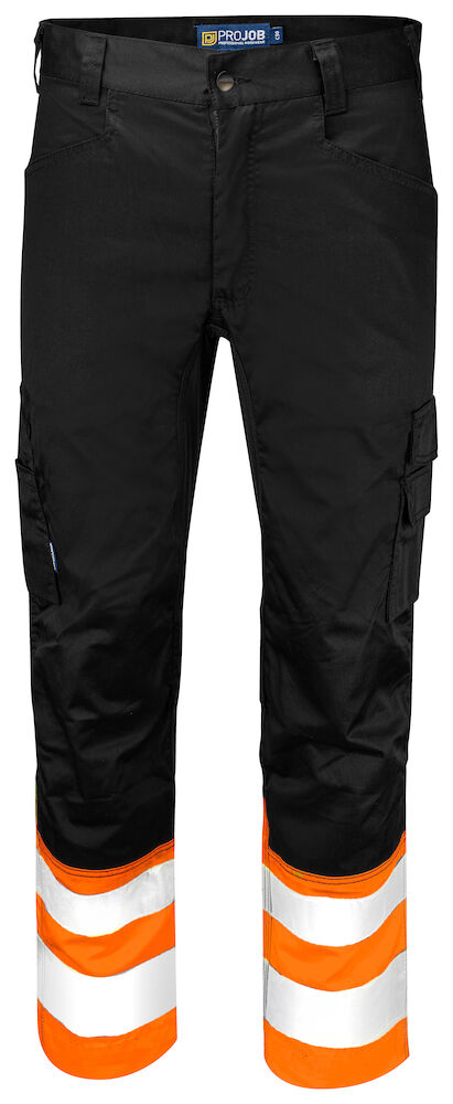 6537 Waist Pants HV Cl. 1 Orange/Black C42