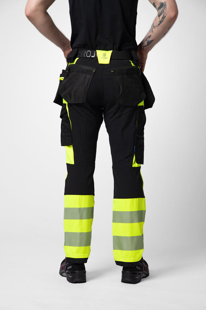 6540 Håndverksbukse EN ISO 20471 Kl 1