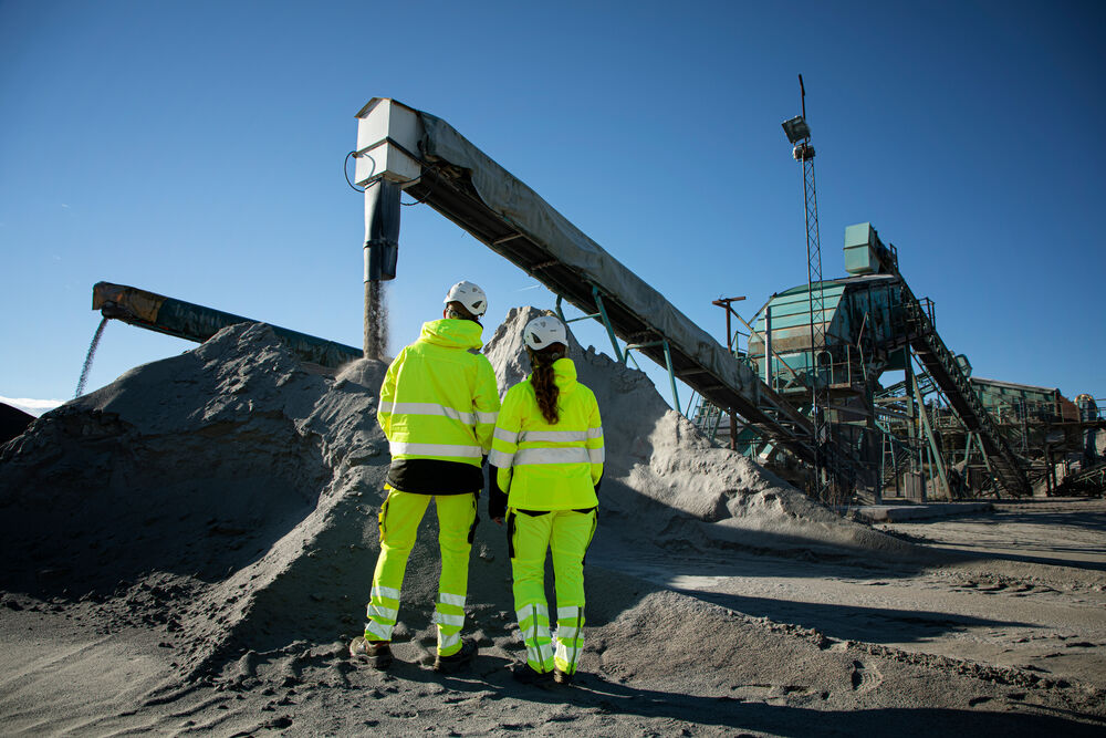 6527 Håndverksbukse i 37,5™ EN ISO 20471 Kl 2