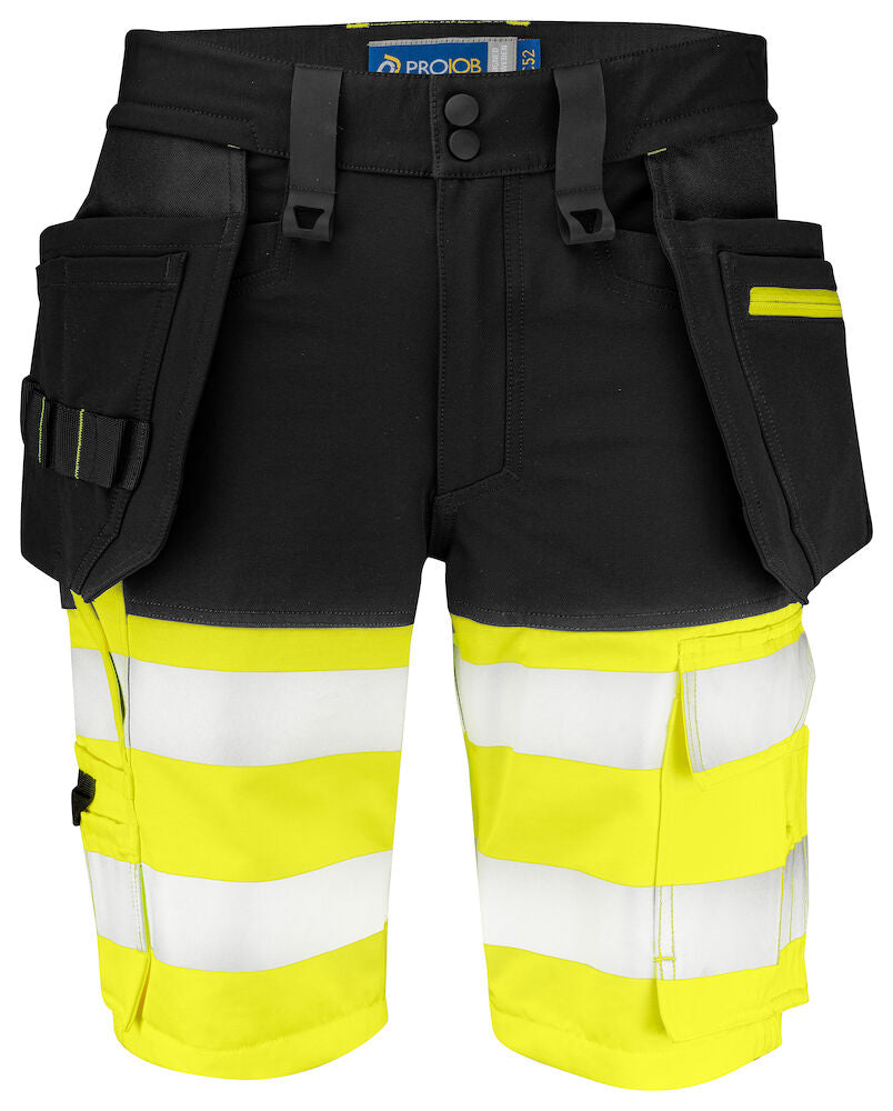 6580 Shorts Hi Viz Cl 1 Yellow/Black C44