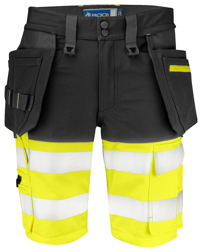 6580 Shorts Hi Viz Cl 1 Yellow/Black C44
