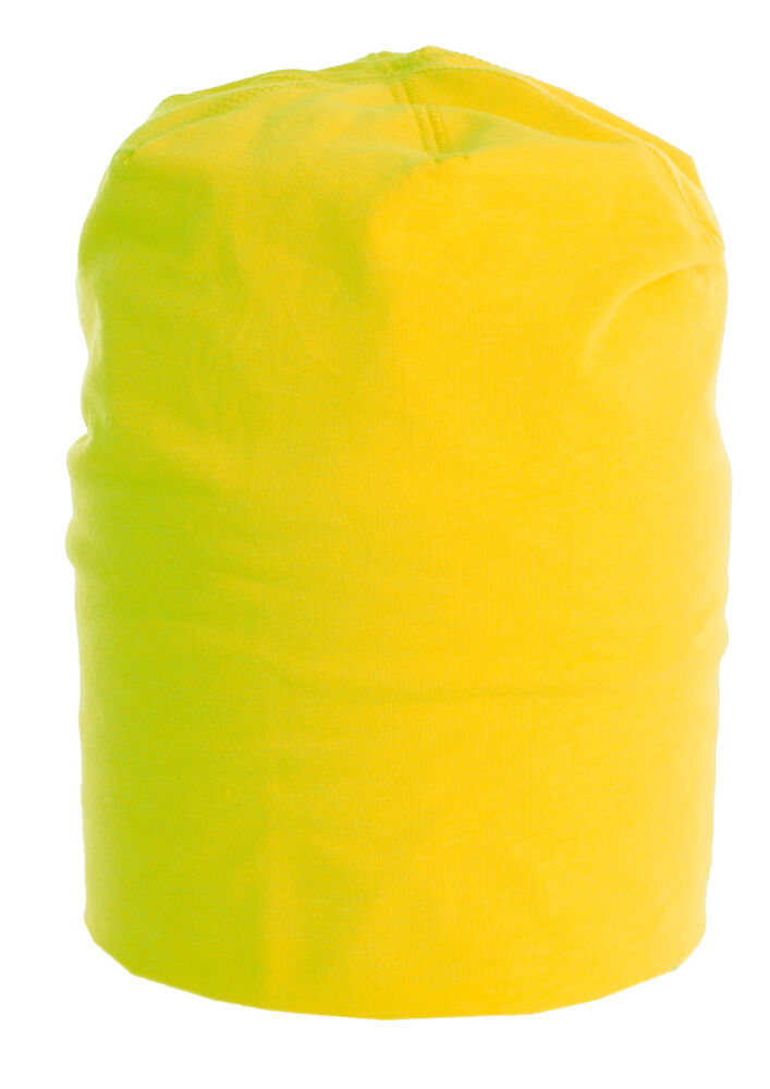 9038 Beanie with Lining Yellow 0