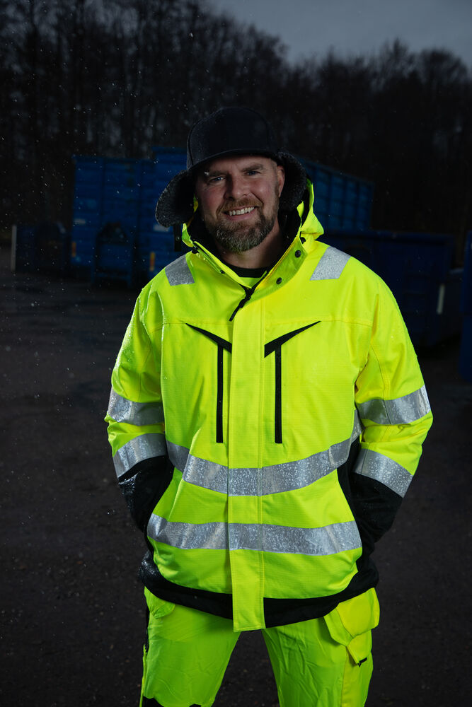 6453 Funksjonsjakke EN ISO 20471 KLASSE 3 Fôret