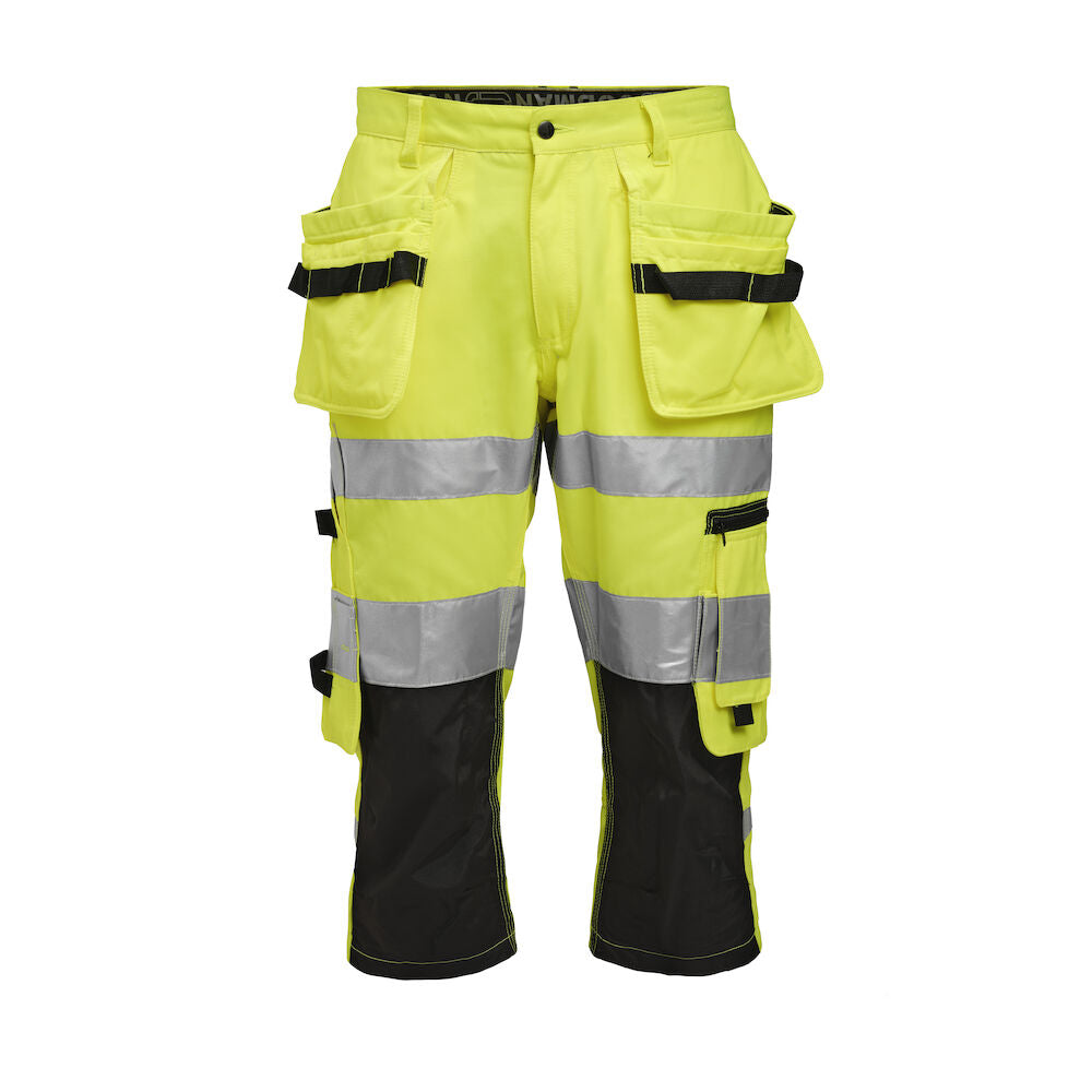Piratbukse HV Yellow/Black C44