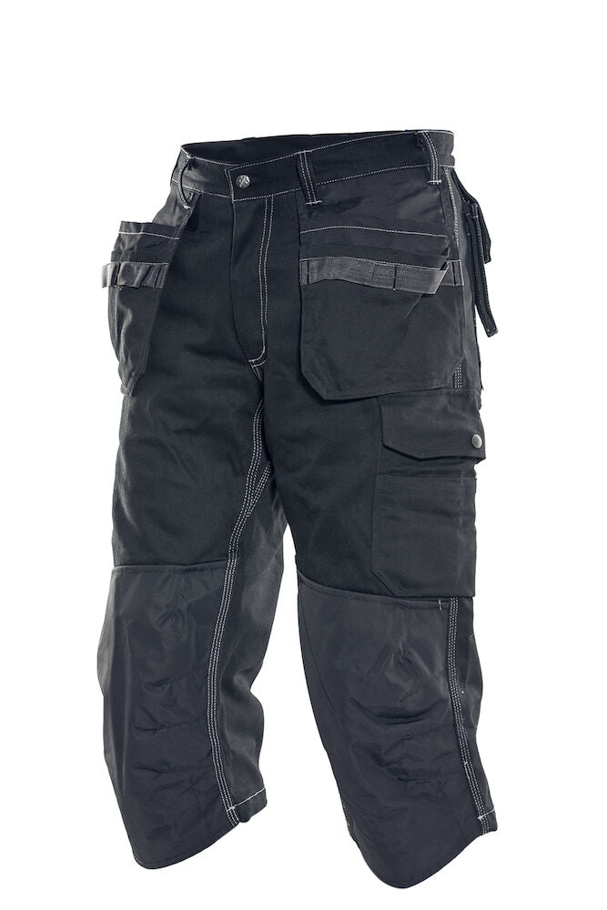 3/4 Shorts Black C44