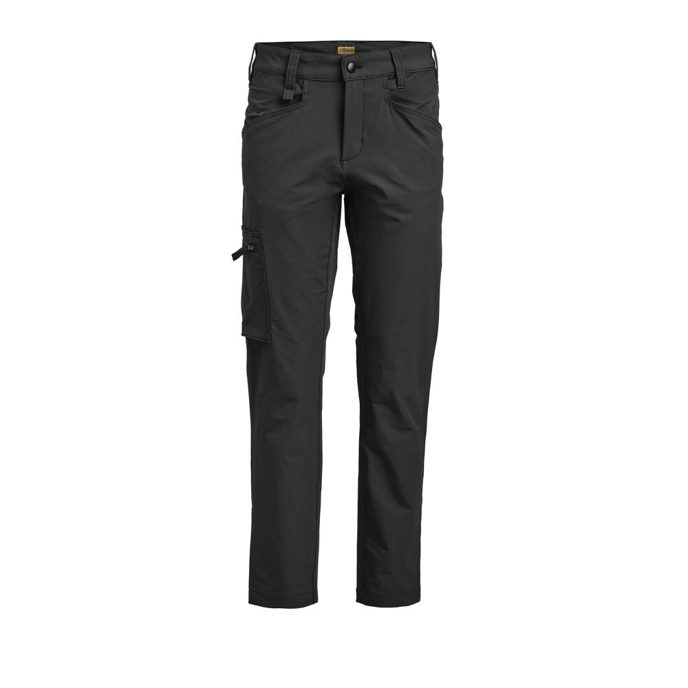 Women's Service Trousers Stretch Black D46