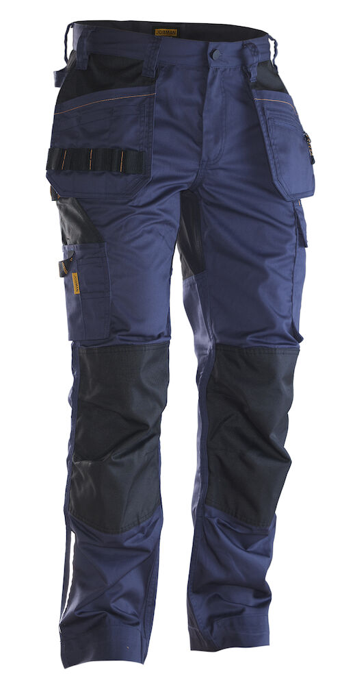 Craftman trousers Stretch Navy/Black C42