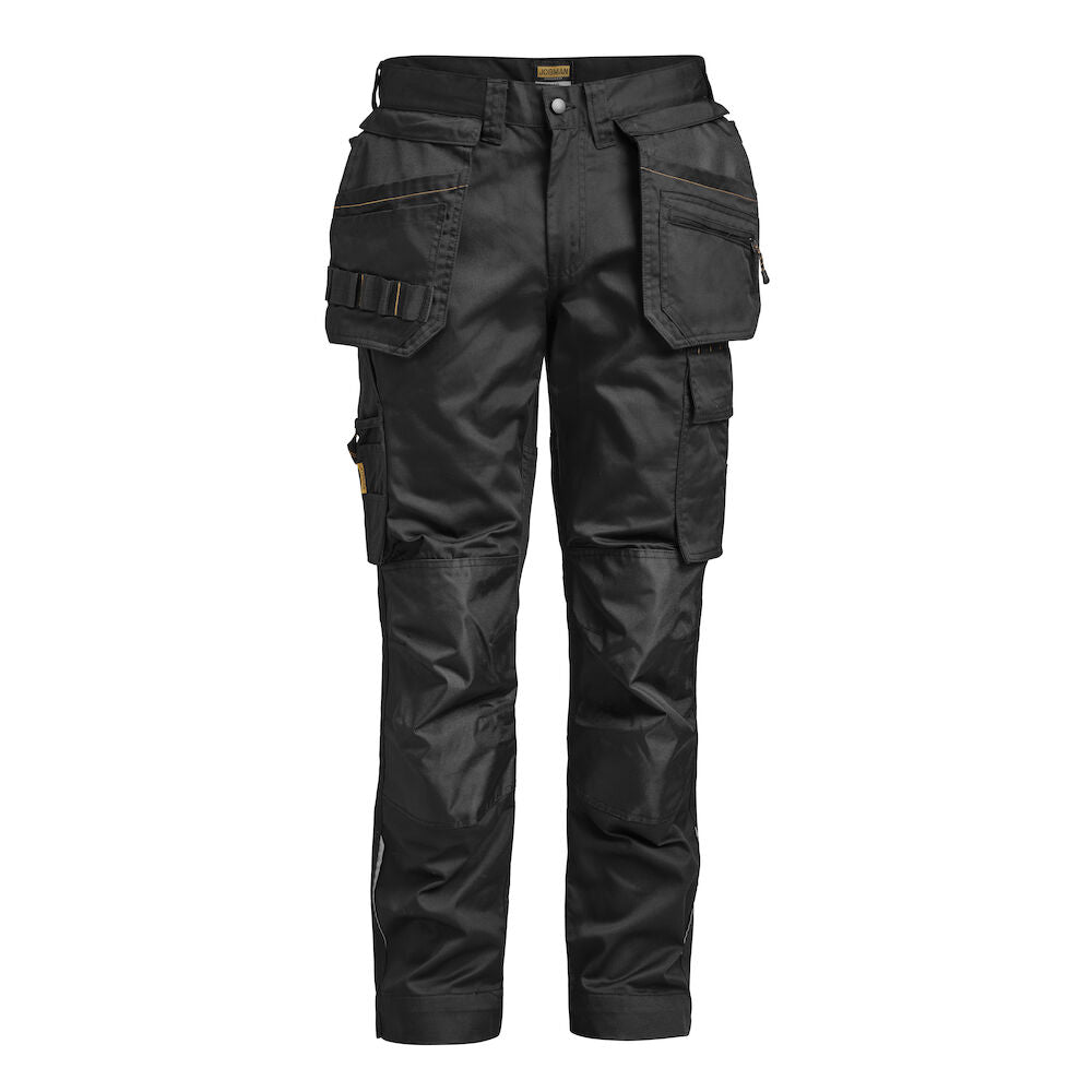 Craftman Trousers Stretch Black/Black C42