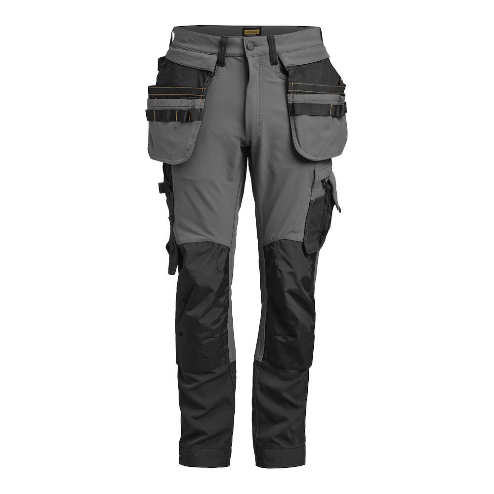Craftsman trousers stretch Dark Grey/Bl C44