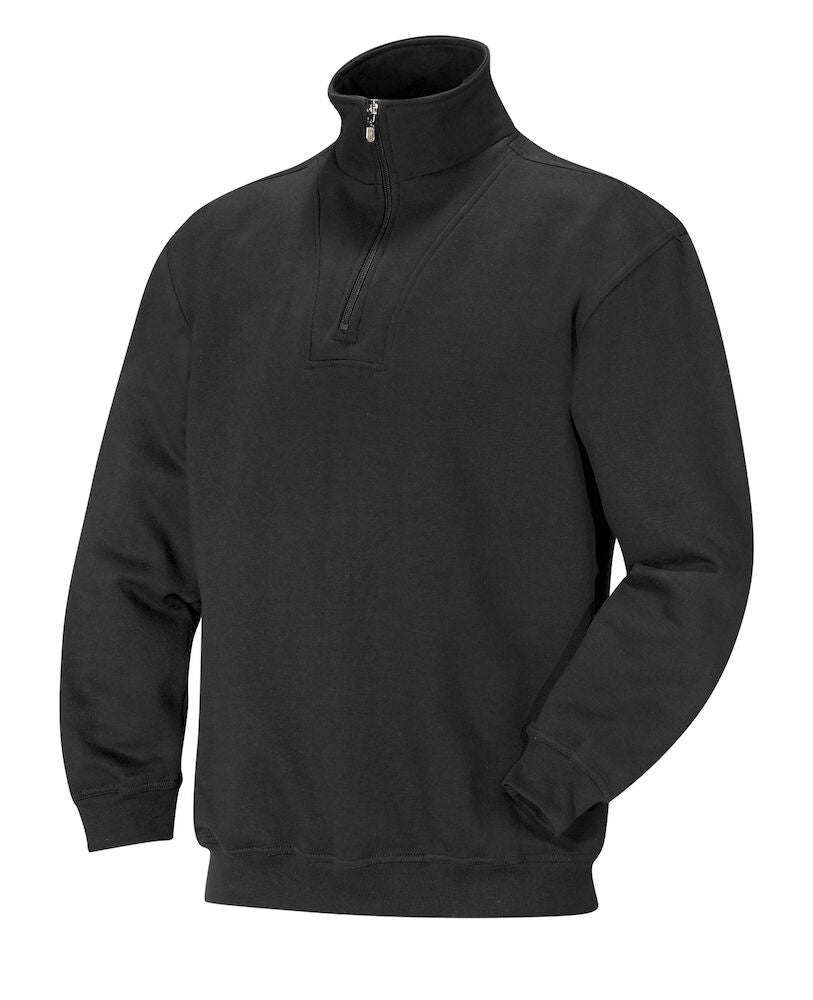 Genser 1/2-ZIP Svart XS