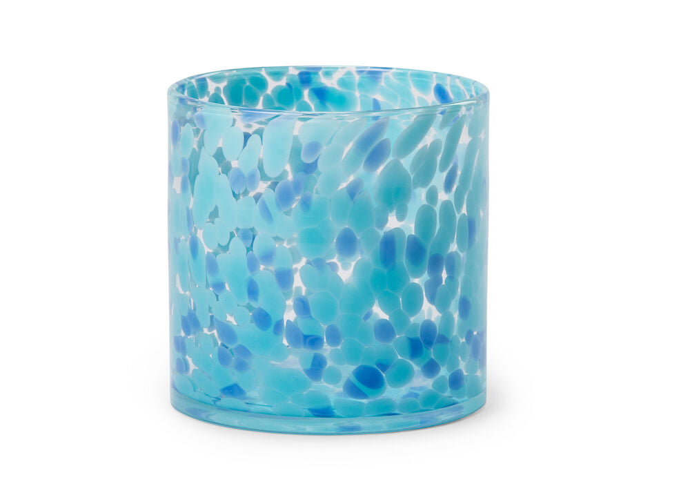 Glass Lantern Pattern Blue One size