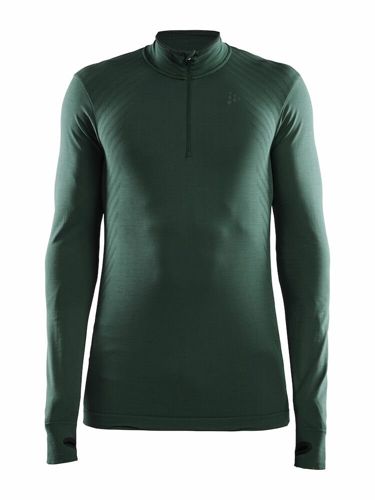Fuseknit Comfort Zip M Pine Melange XXL