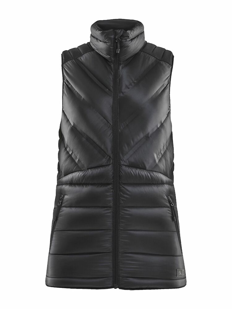 Lt  Down Vest W Black XS