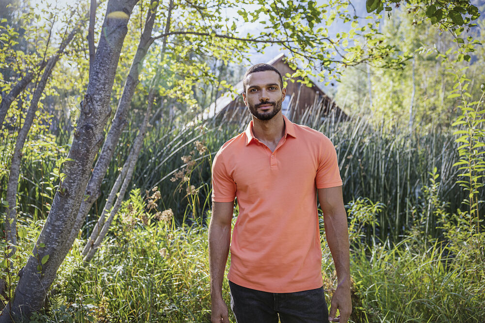 Oceanside Stretch Polo Men