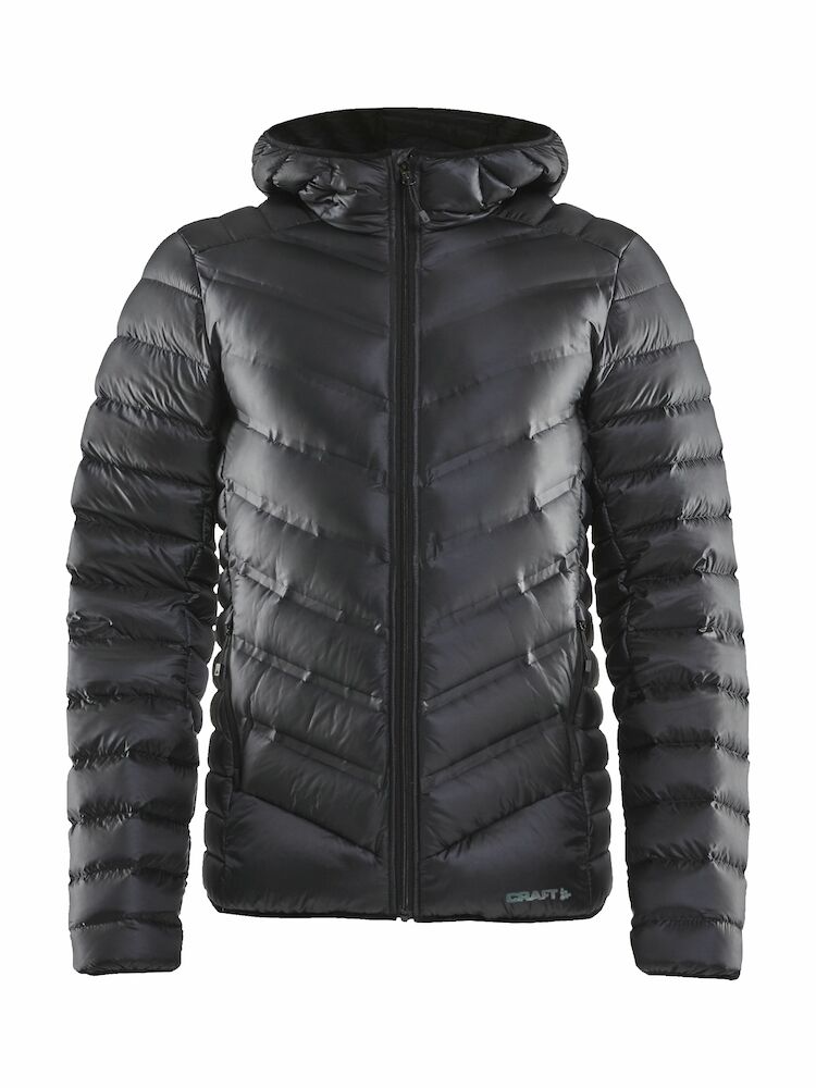 Lt Down Jkt M Black XS